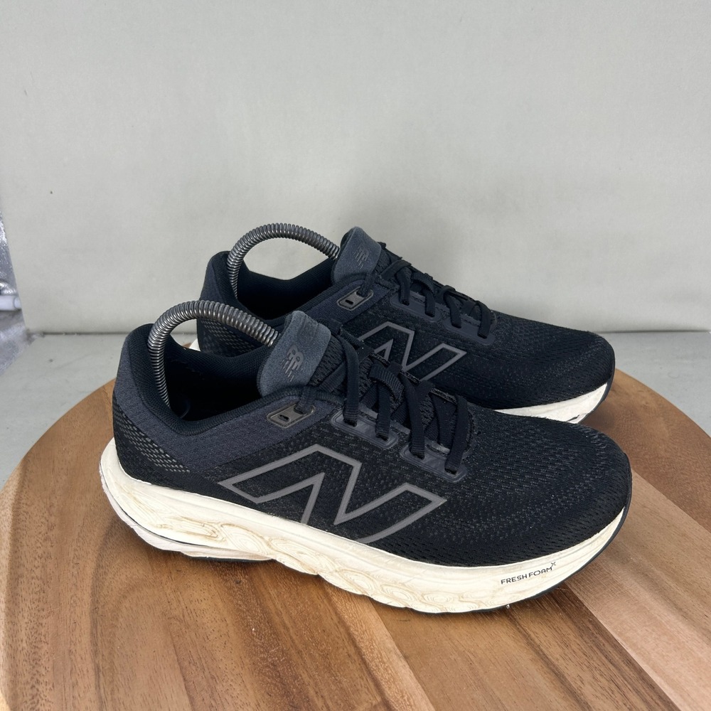 New Balance Fresh Foam X 860 v13 Running Shoes Black White W860K13 Womens 8 B